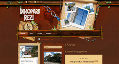 Desktop Screenshot of dinoparkrezi.com